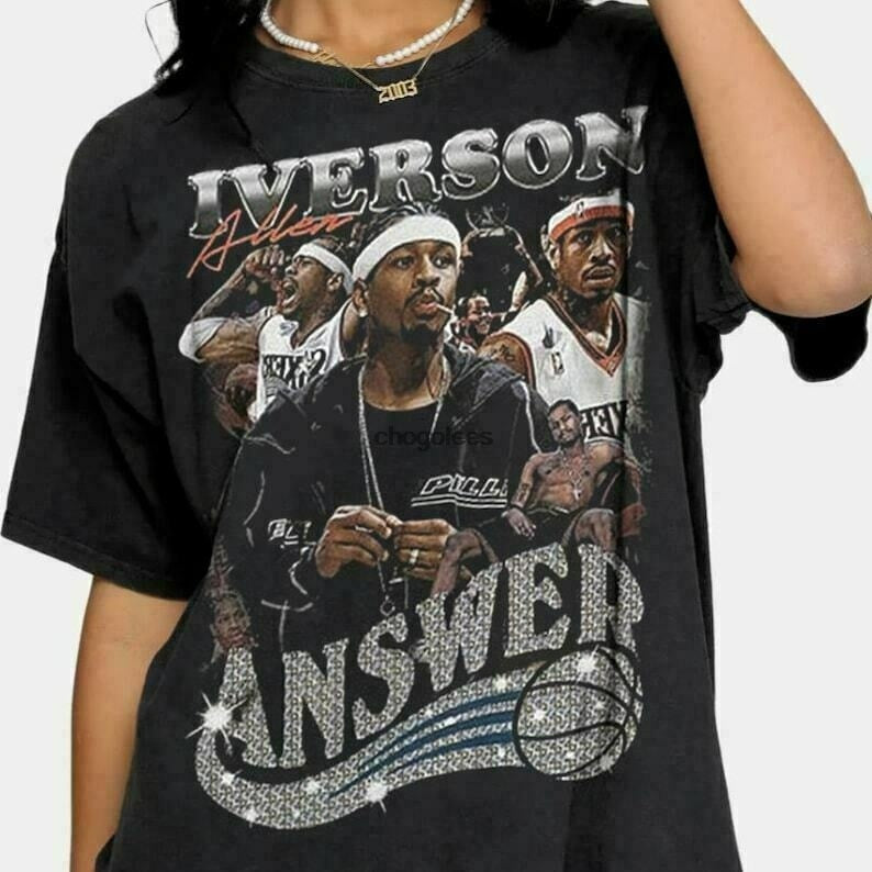 Allen Iverson "The Answer" Vintage T-Shirt