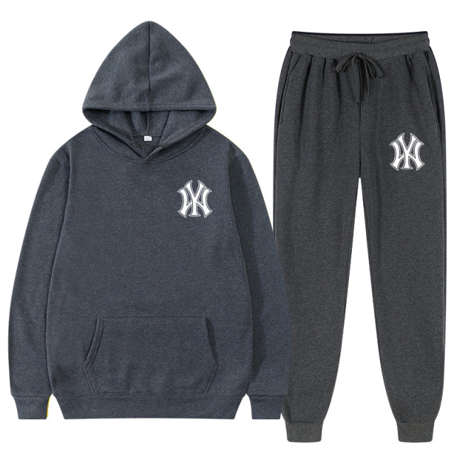 NY Classic Takeover Sweatsuit Set - Wolf Gray