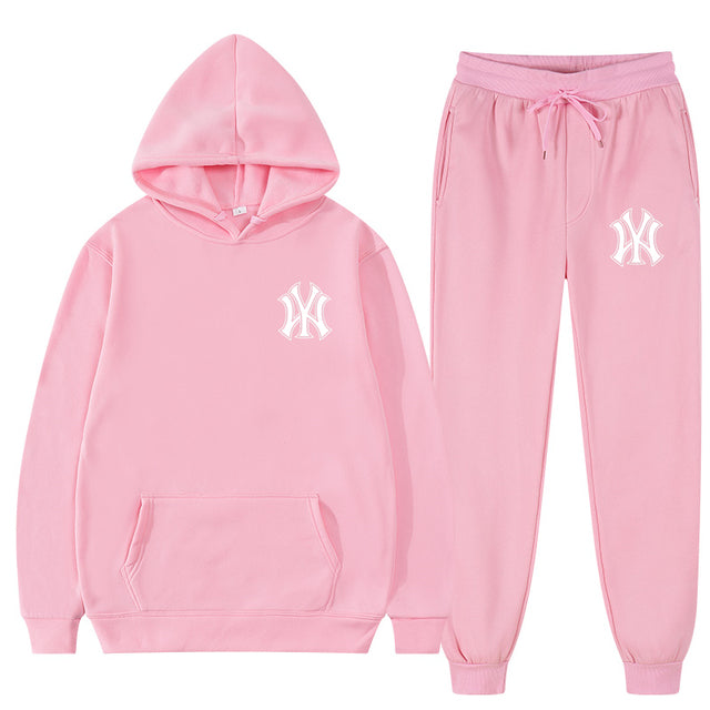 NY Classic Takeover Sweatsuit Set - Pink
