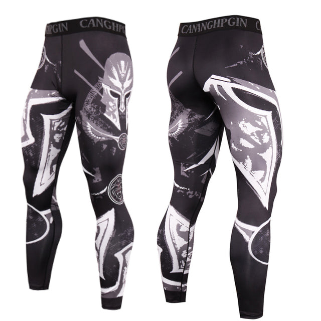Quick Dry Compression Leggings - Gladiator