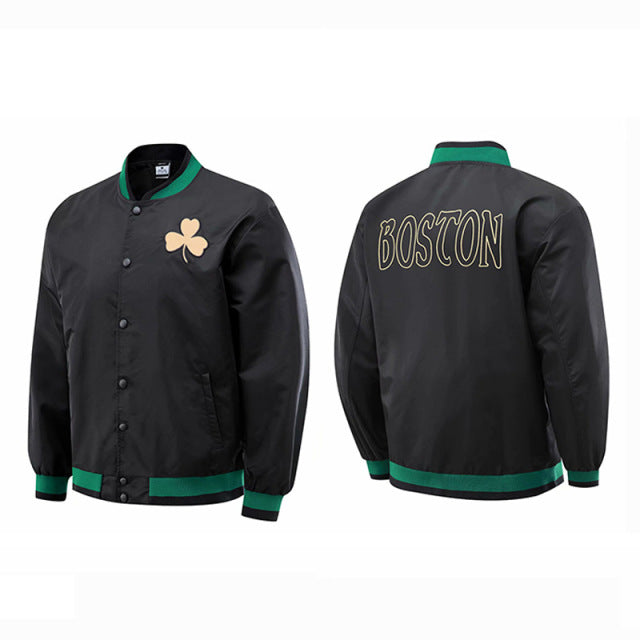 Celtics Light Bomber Jacket