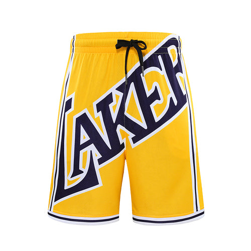 Lakers High Performance Shorts - Gold/Purple