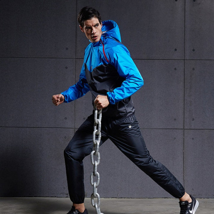 Takeover Tech "HOTLINE" Tracksuit Set - Wind Resistant - Blue