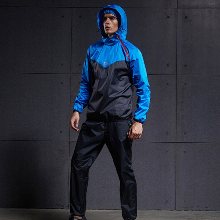 Takeover Tech "HOTLINE" Tracksuit Set - Wind Resistant - Blue