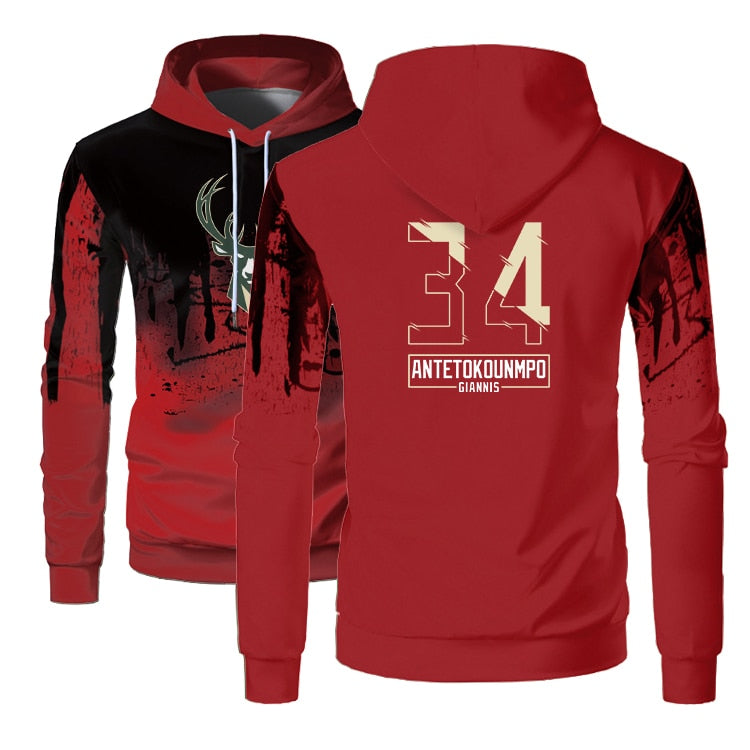 Giannis Antetokounmpo 34 Sweatshirt