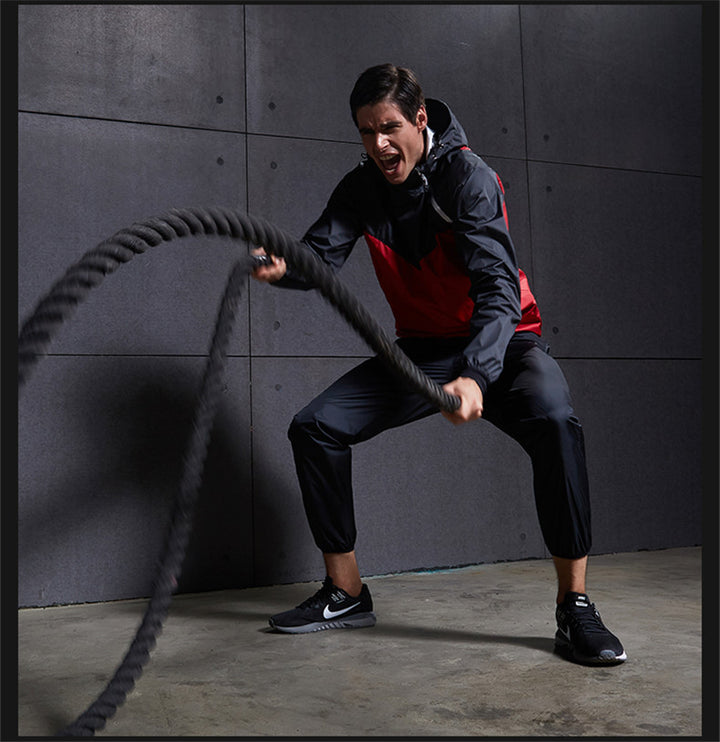 Takeover Tech "HOTLINE" Tracksuit Set - Wind Resistant - Royal Red