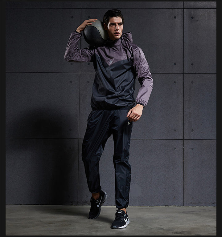 Takeover Tech "HOTLINE" Tracksuit Set - Wind Resistant - Volcanic Ash