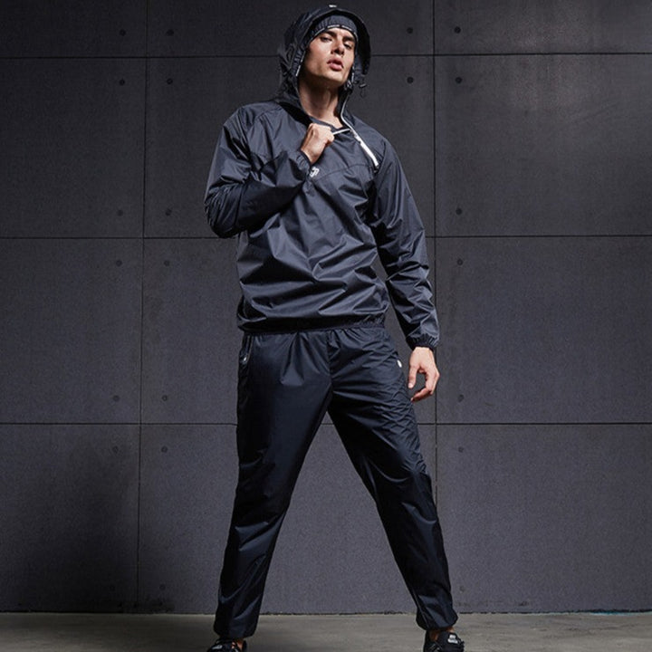 Takeover Tech "HOTLINE" Tracksuit Set - Wind Resistant- Blackout