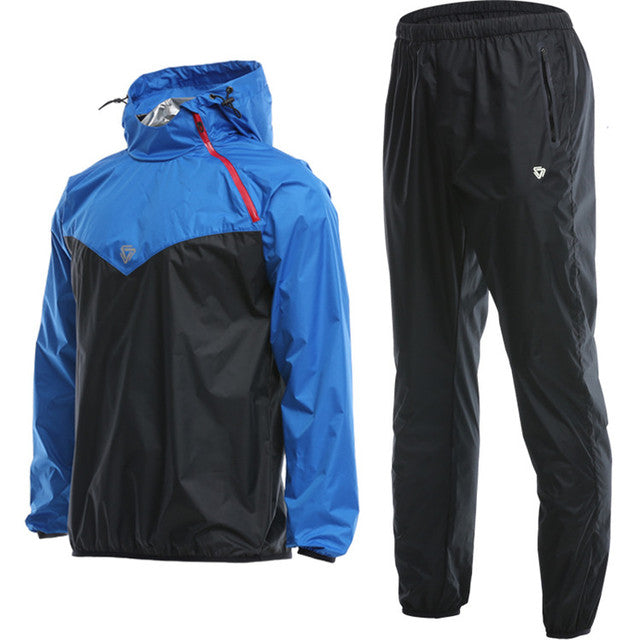 Takeover Tech "HOTLINE" Tracksuit Set - Wind Resistant - Blue