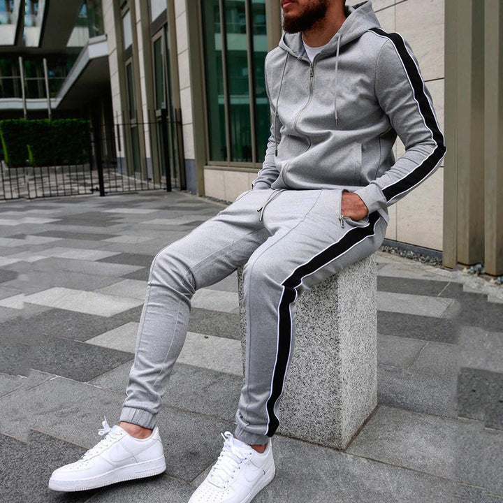 Takeover Tech Leisure Tracksuit Set - Gray