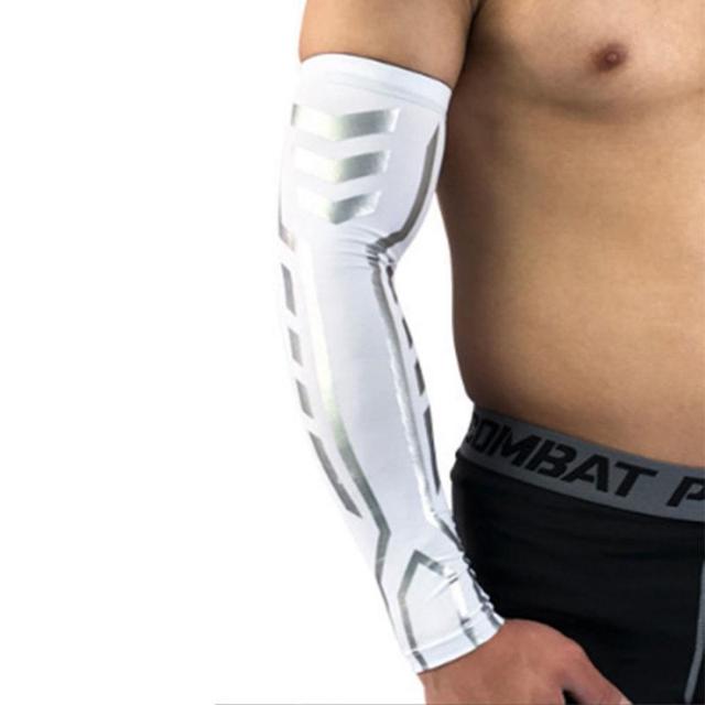 Takeover Compression Arm Sleeve - Bionic White