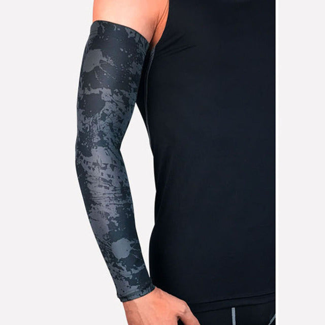 Takeover Compression Arm Sleeve - Red Lightning